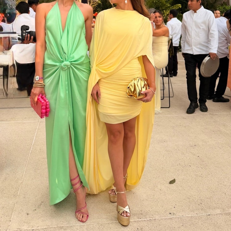 Vestido amarillo Deme by Gabriella