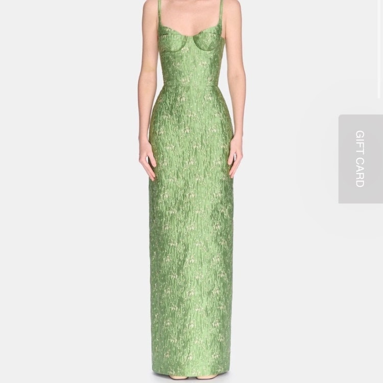 Vestido Montsand Brocade Bamboo Maxi Dress